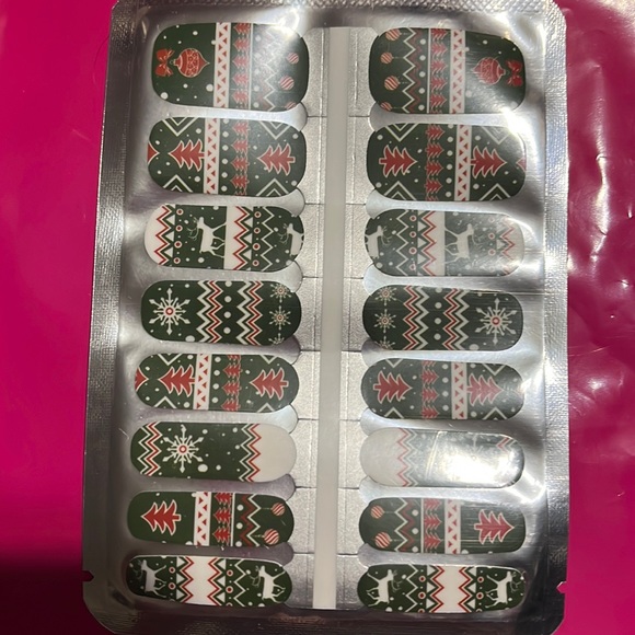 Christmas mail Polish strips NEW 🎄 16 strips - Picture 2 of 16